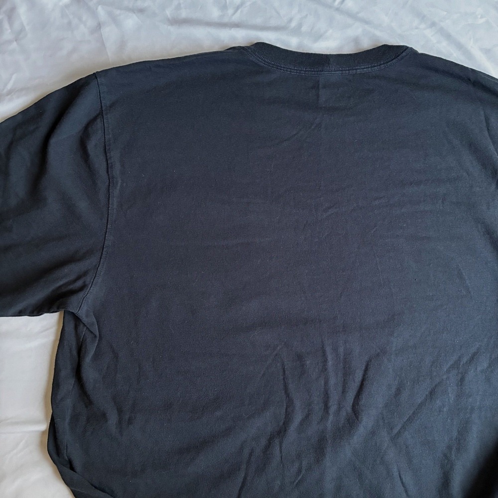 Carhartt Loose Fit Short Sleeve Cotton T-Shirt Pocket Relaxed Work Basic Large - Picture 4 of 8